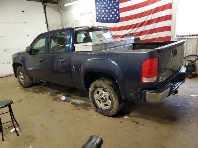 2GTEK13C381330579 - 2008 GMC SIERRA K1500 BLUE photo 2