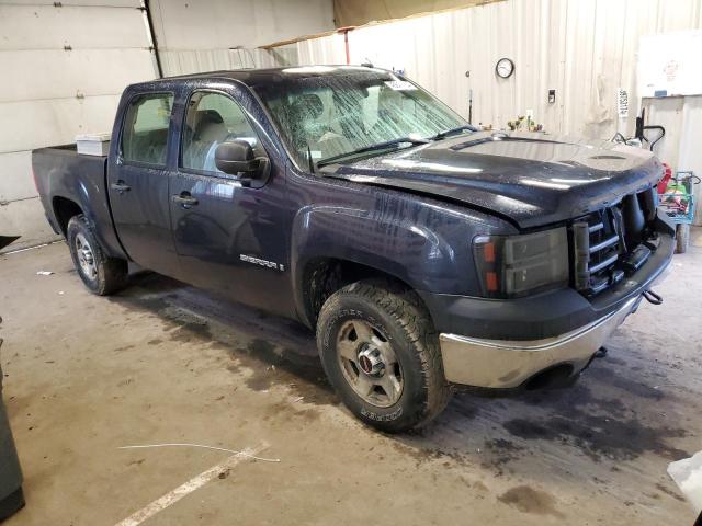 2GTEK13C381330579 - 2008 GMC SIERRA K1500 BLUE photo 4