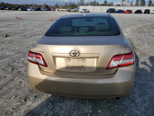 4T1BF3EK5BU123934 - 2011 TOYOTA CAMRY BASE GOLD photo 6