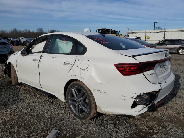 3KPF34AD2ME418308 - 2021 KIA FORTE GT LINE WHITE photo 2