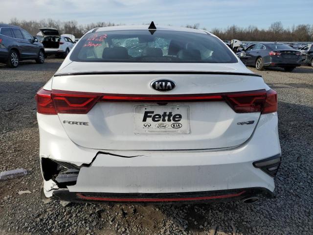 3KPF34AD2ME418308 - 2021 KIA FORTE GT LINE WHITE photo 6