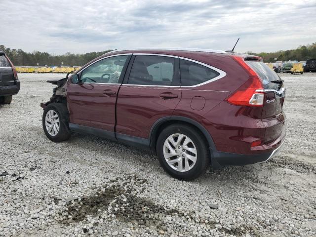 2HKRM3H74FH541157 - 2015 HONDA CR-V EXL BURGUNDY photo 2