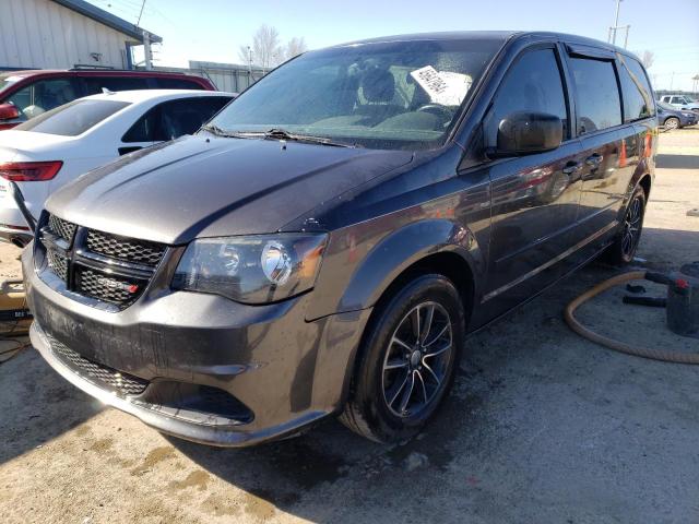 2C4RDGBG9FR668540 - 2015 DODGE GRAND CARA SE GRAY photo 1