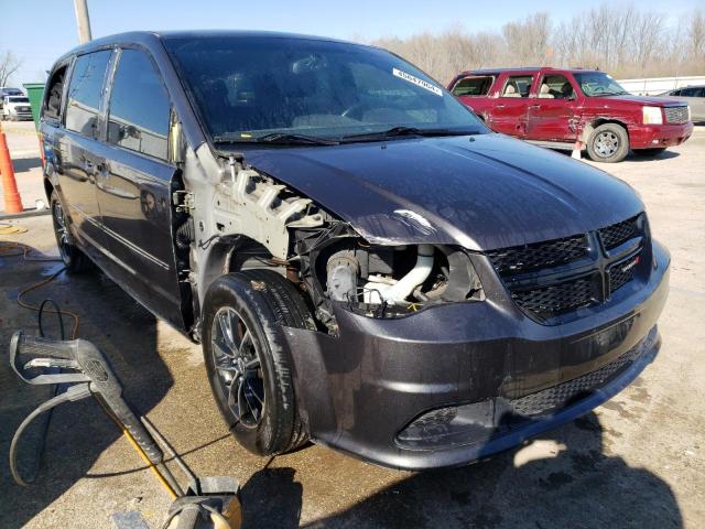 2C4RDGBG9FR668540 - 2015 DODGE GRAND CARA SE GRAY photo 4