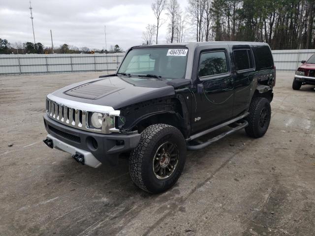 5GTEN13E098115208 - 2009 HUMMER H3 BLACK photo 1