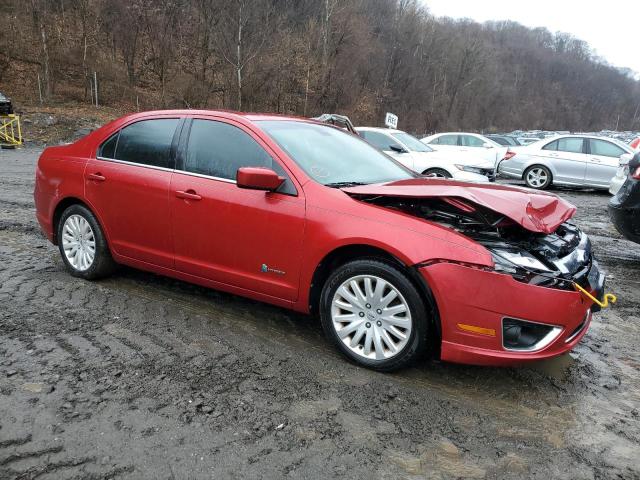 3FADP0L35BR205633 - 2011 FORD FUSION HYBRID RED photo 4