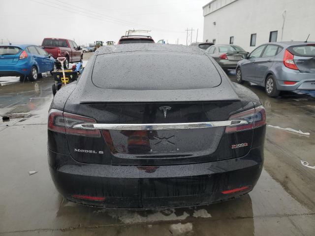 5YJSA1E41GF159385 - 2016 TESLA MODEL S შავი ფოტო 6