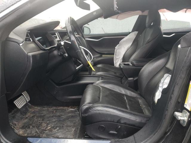 5YJSA1E41GF159385 - 2016 TESLA MODEL S შავი ფოტო 7