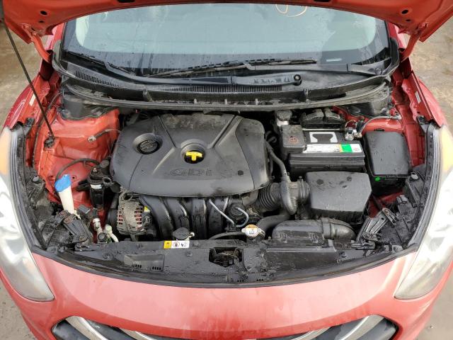 KMHD35LHXFU246283 - 2015 HYUNDAI ELANTRA GT RED photo 11