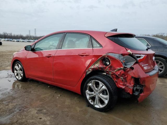 KMHD35LHXFU246283 - 2015 HYUNDAI ELANTRA GT RED photo 2