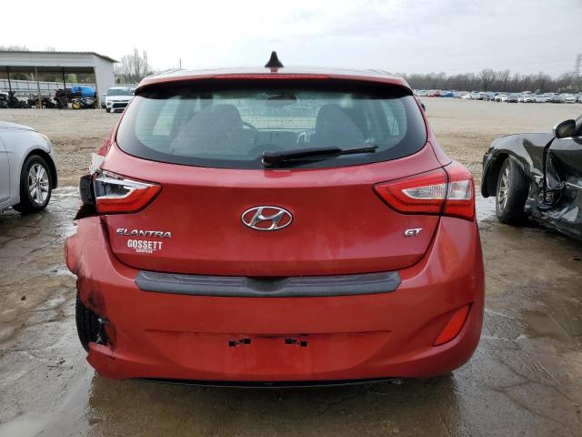 KMHD35LHXFU246283 - 2015 HYUNDAI ELANTRA GT RED photo 6