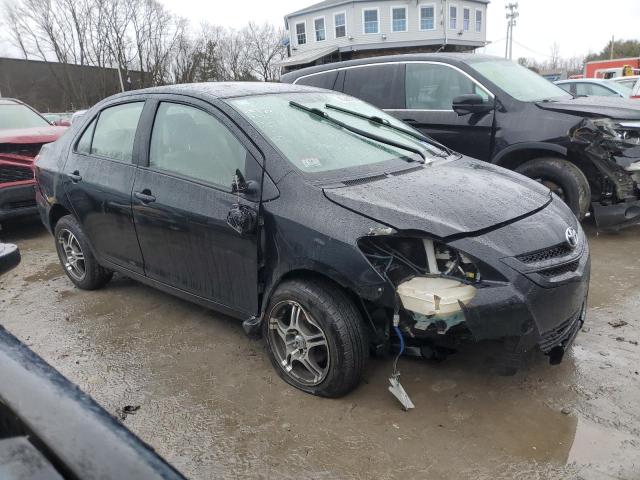 JTDBT923484039643 - 2008 TOYOTA YARIS BLACK photo 4