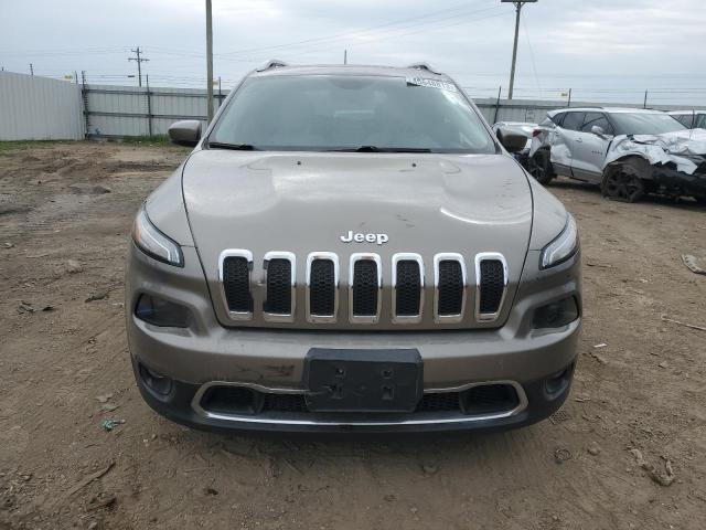 1C4PJMDSXHW530936 - 2017 JEEP CHEROKEE LIMITED GRAY photo 5