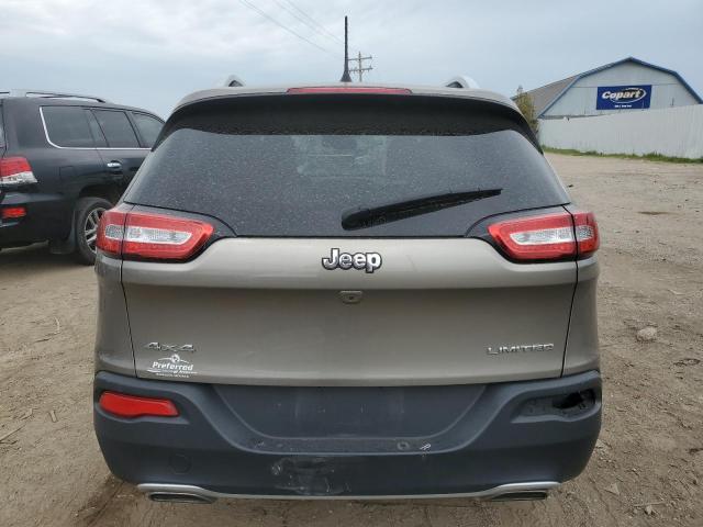 1C4PJMDSXHW530936 - 2017 JEEP CHEROKEE LIMITED GRAY photo 6