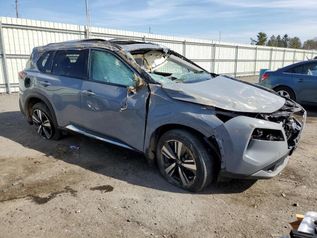 5N1AT3CB4MC705071 - 2021 NISSAN ROGUE SL GRAY photo 4