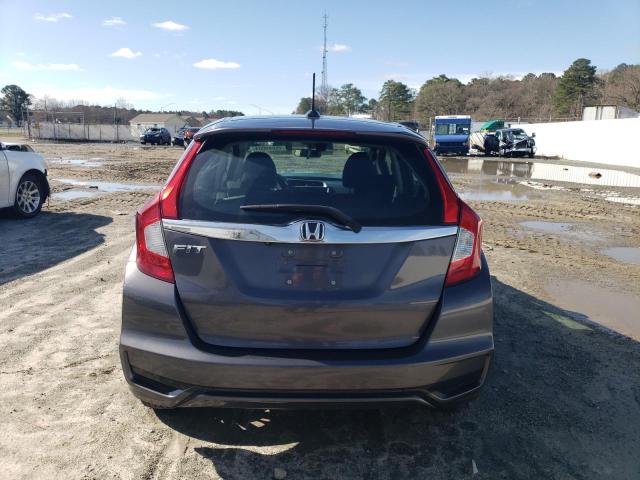 3HGGK5H8XKM737952 - 2019 HONDA FIT EX GRAY photo 6