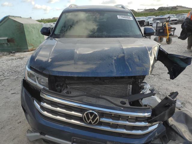 1V2BR2CA0MC520619 - 2021 VOLKSWAGEN ATLAS SEL BLUE photo 5