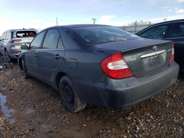 4T1BE32K43U671237 - 2003 TOYOTA CAMRY LE GREEN photo 2