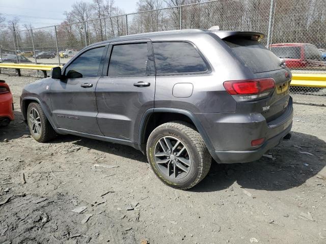 1C4RJFLT7HC637281 - 2017 JEEP GRAND CHER TRAILHAWK GRAY photo 2