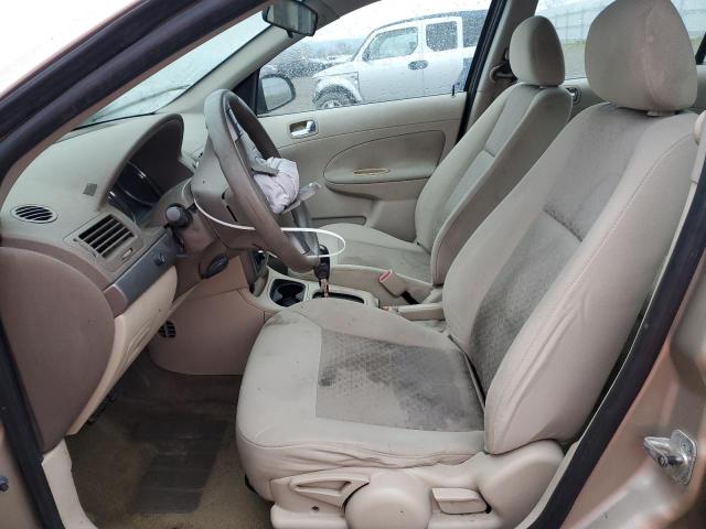 1G1AK55F177123387 - 2007 CHEVROLET COBALT LS BEIGE photo 7