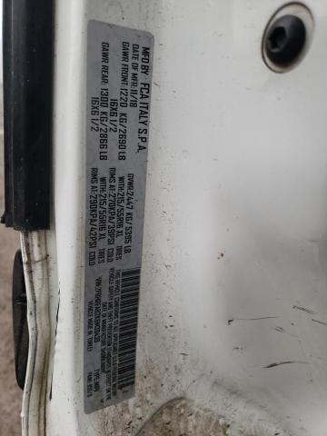 ZFBHRFAB2K6M39439 - 2019 RAM PROMASTER 白色 照片 12