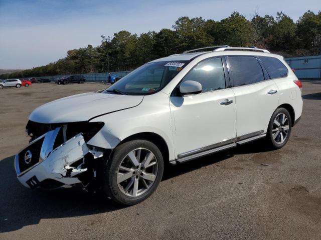 5N1AR2MM7DC619701 - 2013 NISSAN PATHFINDER S 白色 照片 1