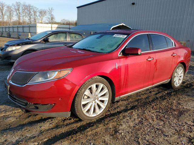 1LNHL9FTXFG603310 - 2015 LINCOLN MKS RED photo 1