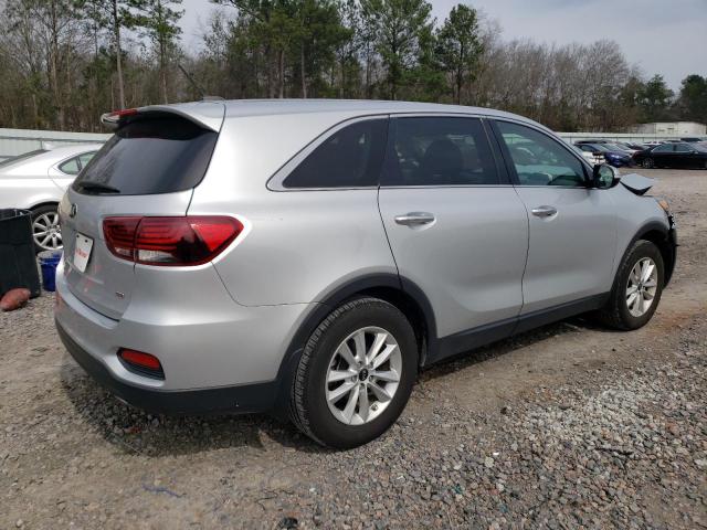 5XYPG4A38KG479422 - 2019 KIA SORENTO L SILVER photo 3