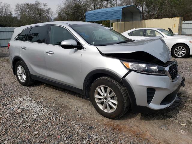 5XYPG4A38KG479422 - 2019 KIA SORENTO L SILVER photo 4