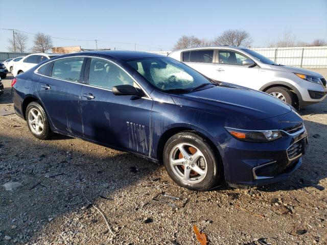 1G1ZC5ST3JF220453 - 2018 CHEVROLET MALIBU LS BLUE photo 4