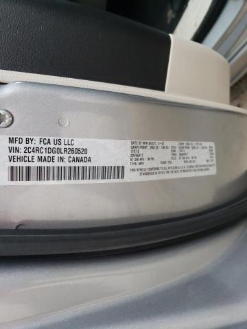 2C4RC1DG0LR260520 - 2020 CHRYSLER VOYAGER LXI SILVER photo 13