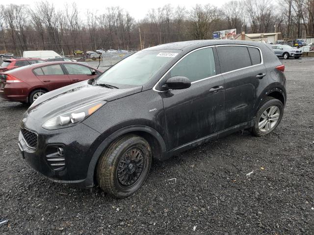 KNDPMCAC1K7502278 - 2019 KIA SPORTAGE LX BLACK photo 1