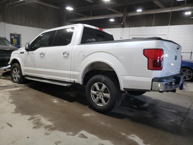 1FTEW1E47KKD56488 - 2019 FORD F150 SUPERCREW WHITE photo 2