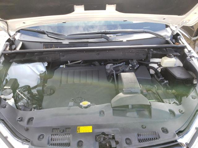 5TDKKRFH8FS066094 - 2015 TOYOTA HIGHLANDER XLE WHITE photo 12