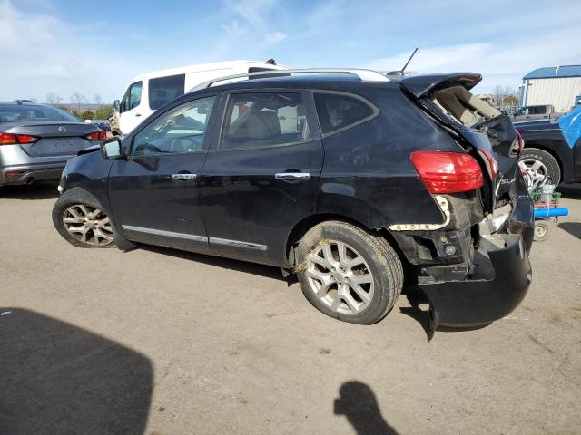 JN8AS5MV5BW665448 - 2011 NISSAN ROGUE S BLACK photo 2