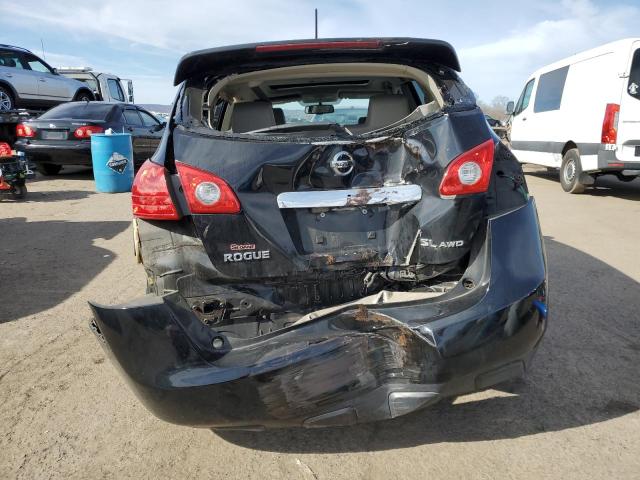 JN8AS5MV5BW665448 - 2011 NISSAN ROGUE S BLACK photo 6