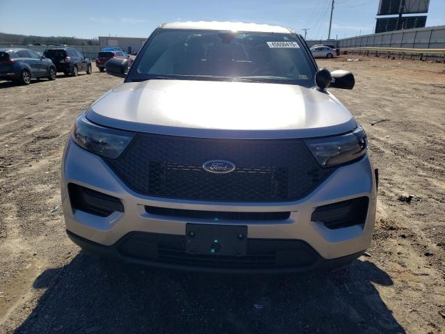 1FM5K8AC6MNA11984 - 2021 FORD EXPLORER POLICE INTERCEPTOR ვერცხლისფერი ფოტო 5