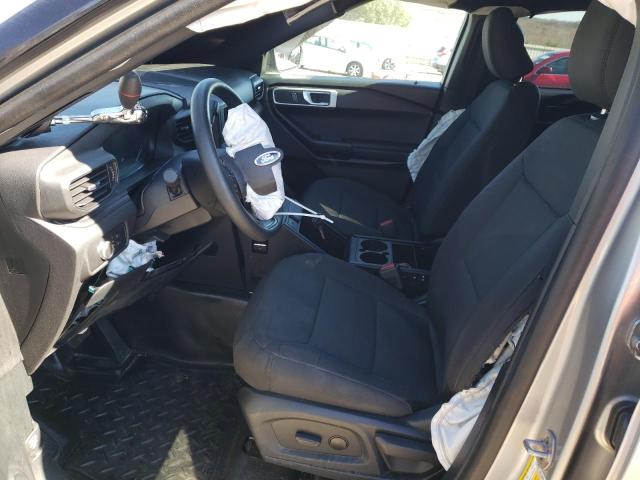 1FM5K8AC6MNA11984 - 2021 FORD EXPLORER POLICE INTERCEPTOR ვერცხლისფერი ფოტო 7