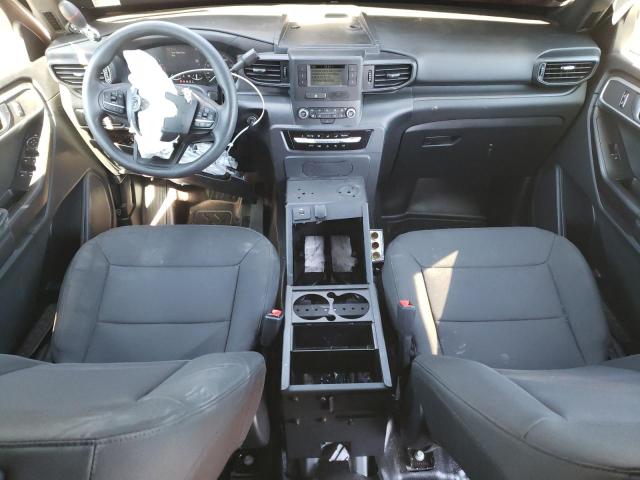 1FM5K8AC6MNA11984 - 2021 FORD EXPLORER POLICE INTERCEPTOR ვერცხლისფერი ფოტო 8
