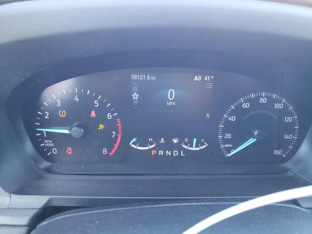 1FM5K8AC6MNA11984 - 2021 FORD EXPLORER POLICE INTERCEPTOR ვერცხლისფერი ფოტო 9