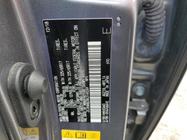 JTJYARBZXK2144269 - 2019 LEXUS NX 300 BASE Boz foto 12