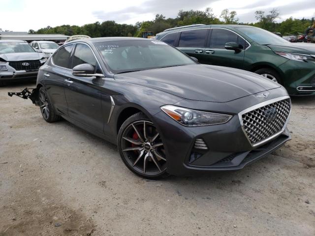 KMTG24LA5LU056857 - 2020 GENESIS G70 SPORT GRAY photo 4