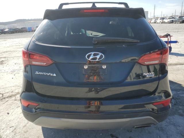 5NMZUDLB3HH047261 - 2017 HYUNDAI SANTA FE S BLACK photo 6