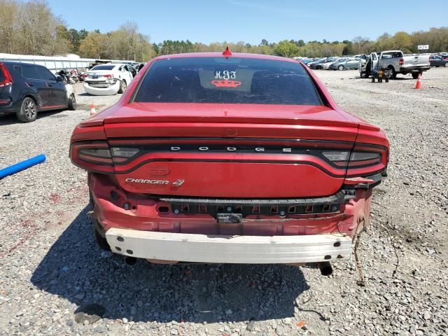 2C3CDXJG4JH126532 - 2018 DODGE CHARGER GT RED photo 6