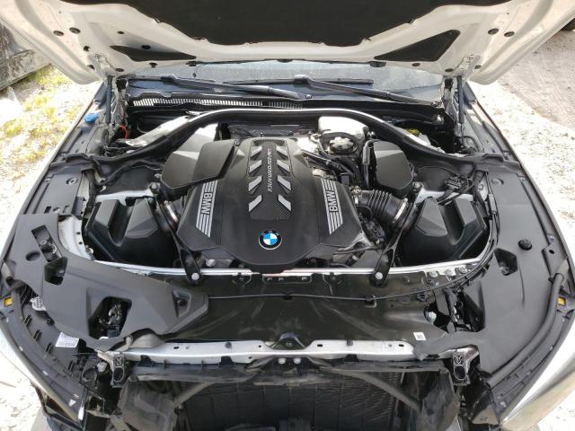 WBABC4C07NCH77736 - 2022 BMW M850XI WHITE photo 11