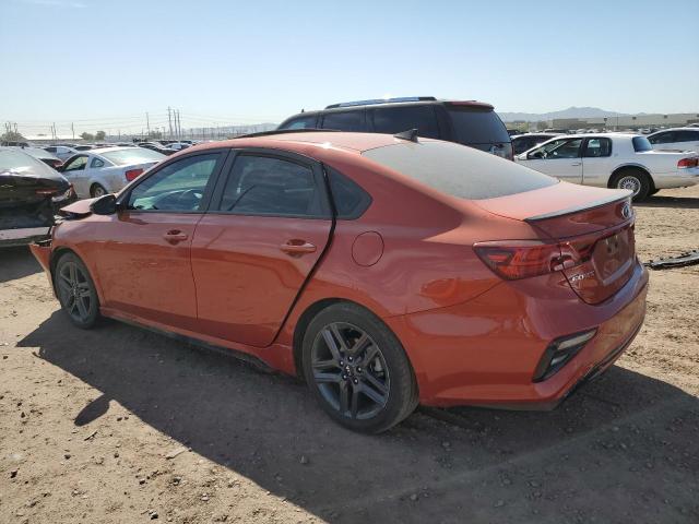 3KPF34AD2ME280222 - 2021 KIA FORTE GT LINE BROWN photo 2