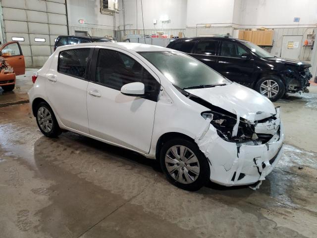 JTDKTUD31CD512004 - 2012 TOYOTA YARIS WHITE photo 4