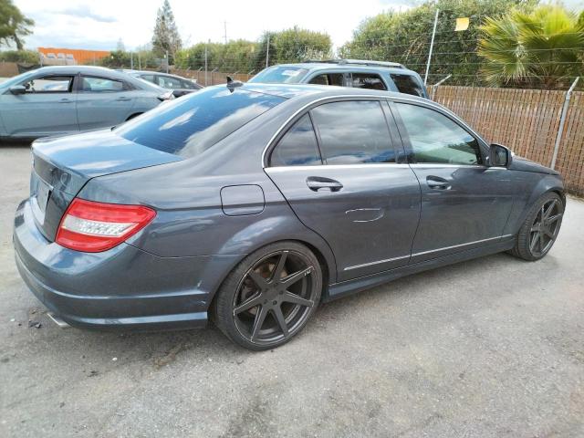 WDDGF56XX8F163820 - 2008 MERCEDES-BENZ C 350 GRAY photo 3