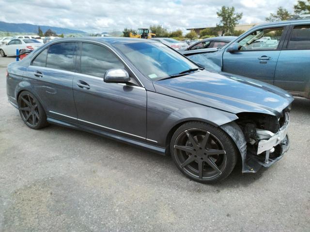 WDDGF56XX8F163820 - 2008 MERCEDES-BENZ C 350 GRAY photo 4