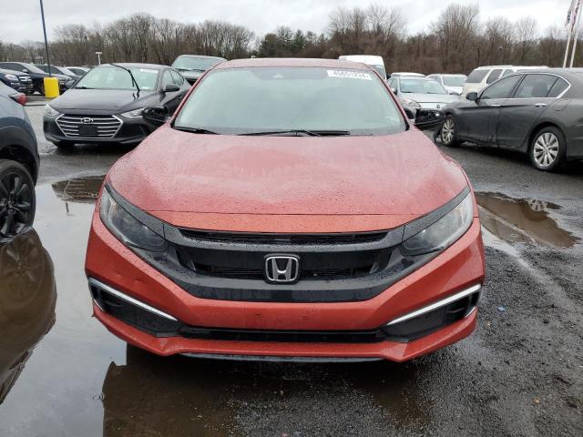 19XFC2F66KE212291 - 2019 HONDA CIVIC LX RED photo 5